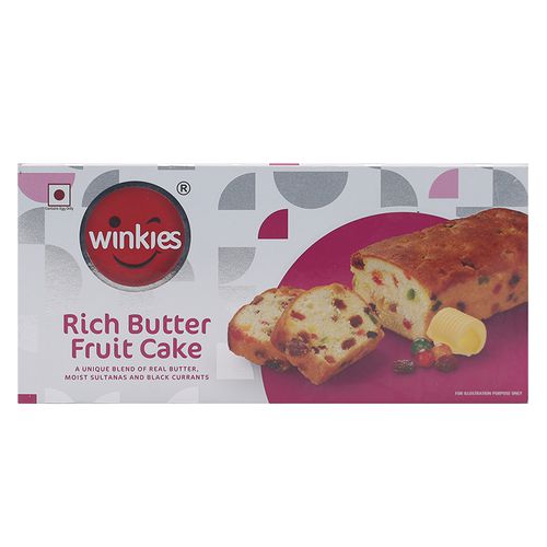 Winkies Cake Rich Butter Fruit Cake 250 g
