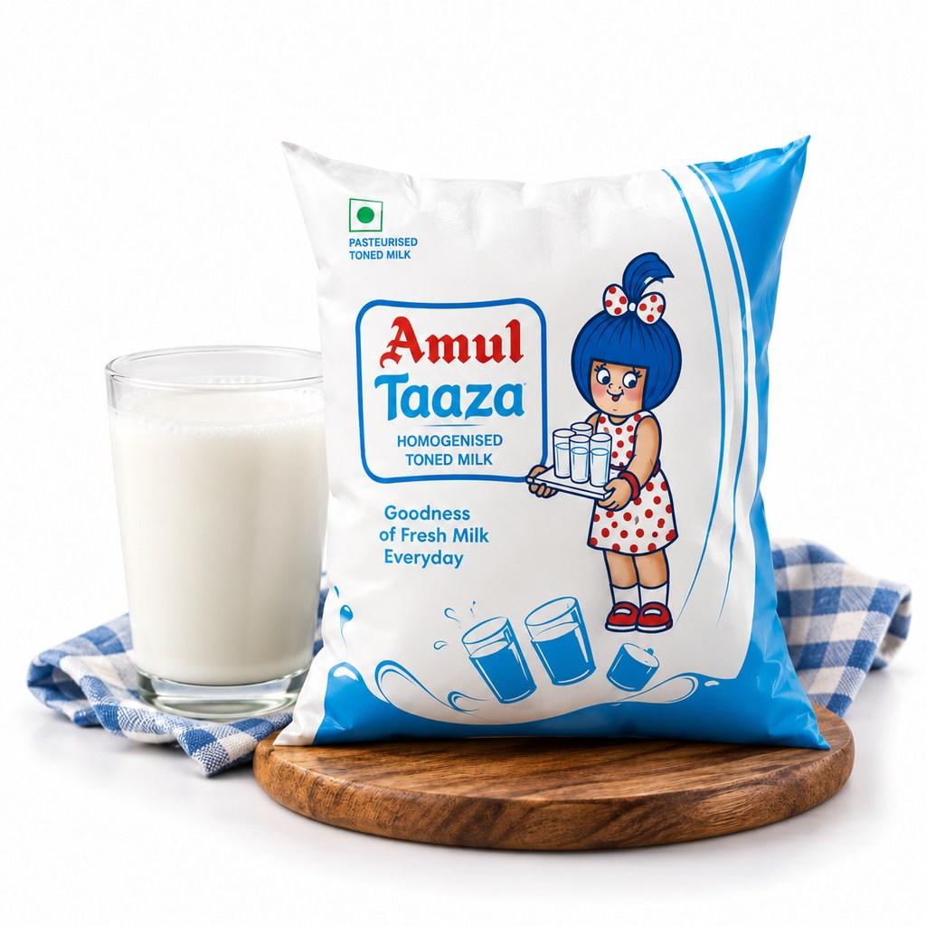 Amul Taaza, Milk 500 Ml