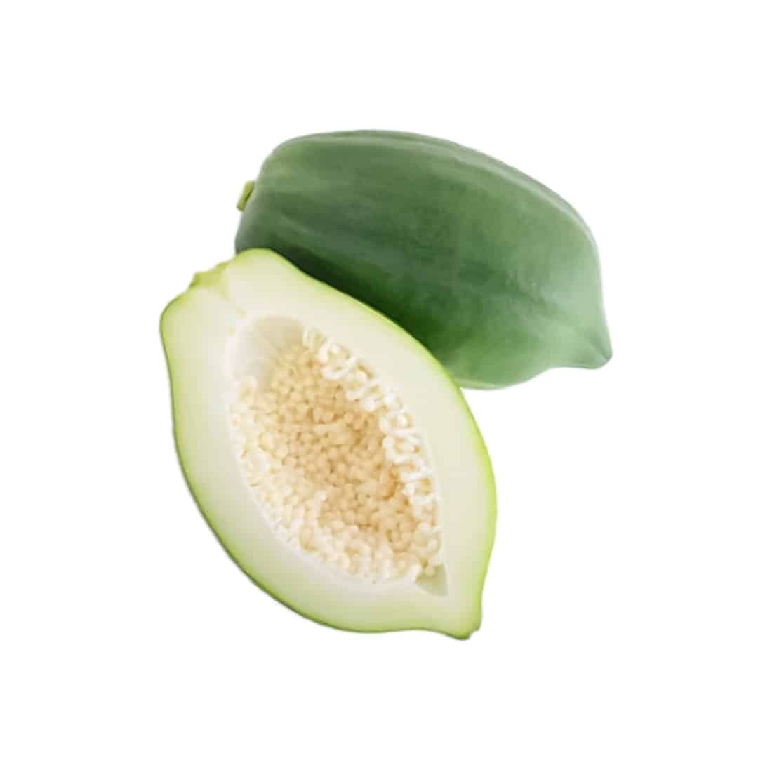 Raw papaya